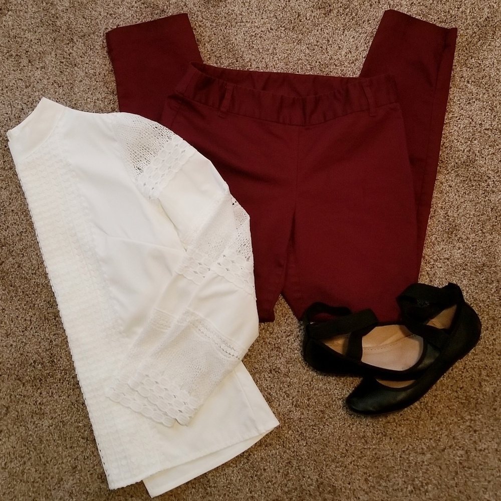💋 Attention 💋 Maroon Pants